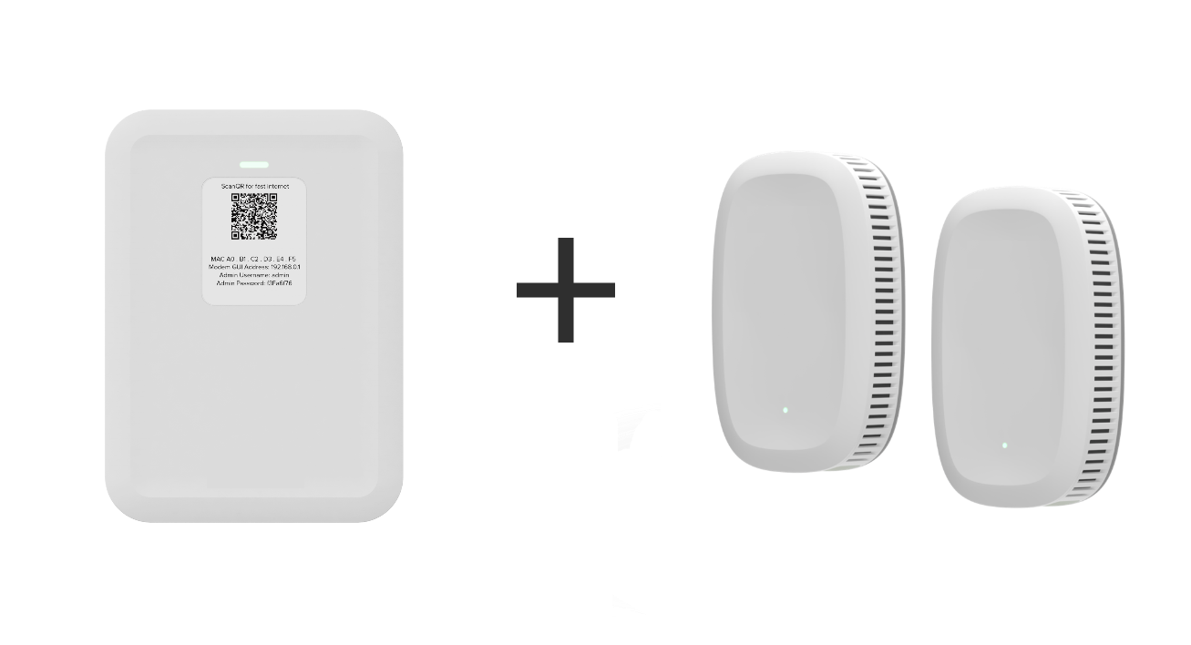SmartNID plus 2 WiFi pods